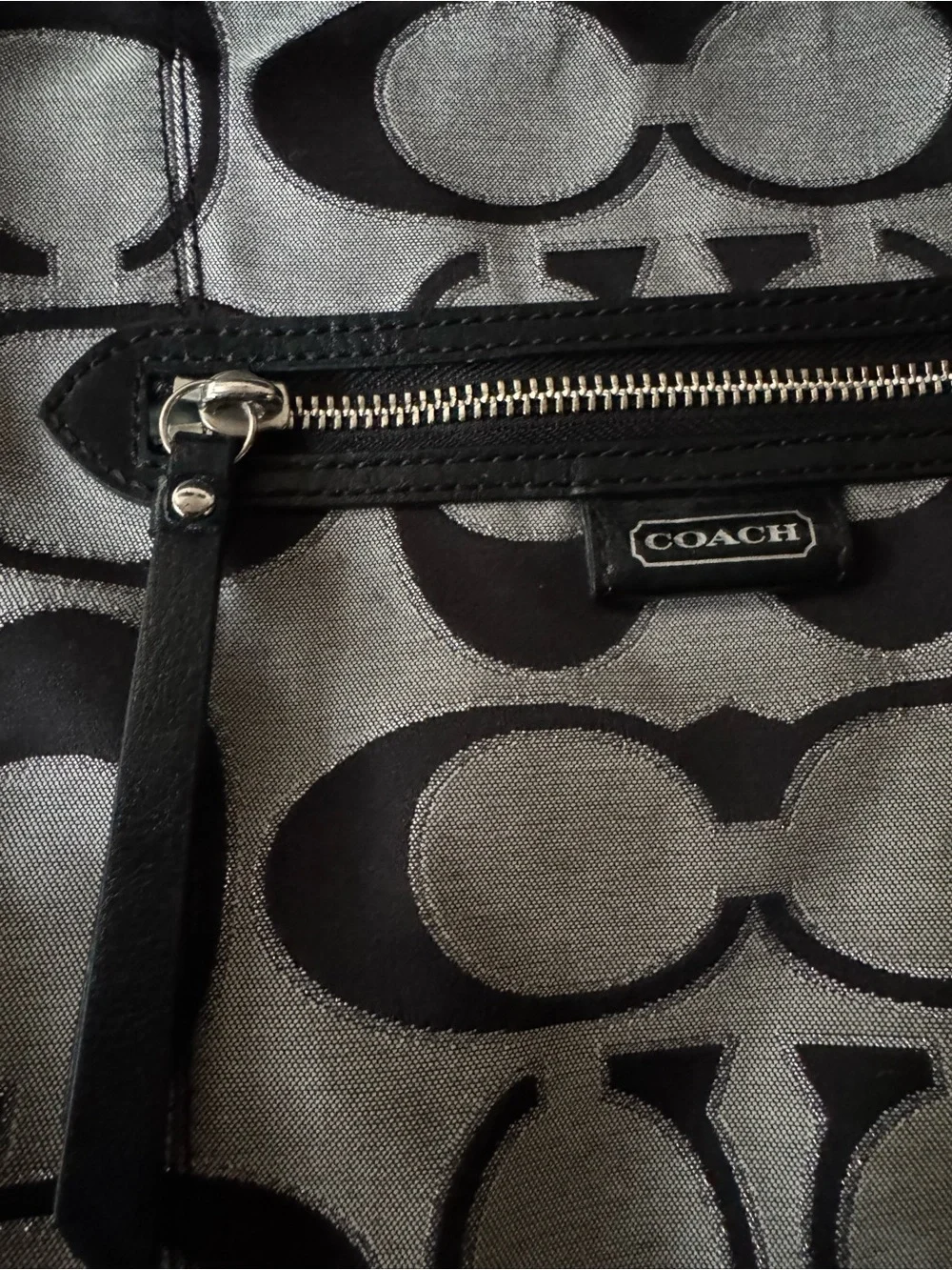 Coach bag unfortunately